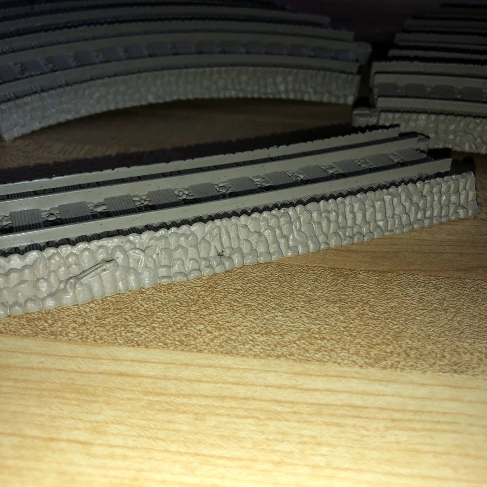 Thomas & Friends Trackmaster Straight & Curved Track Pieces Lot of 15 Beige